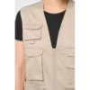 Gilet polycoton multipoches doublé unisexe 15 Gilet polycoton multipoches doublé unisexe