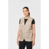 Gilet polycoton multipoches doublé unisexe 12 Gilet polycoton multipoches doublé unisexe