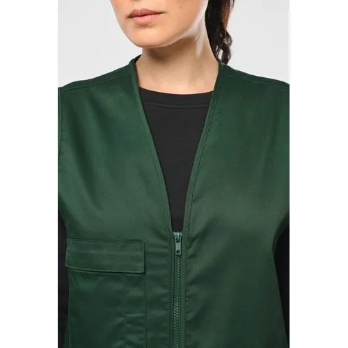 Gilet polycoton multipoches unisexe