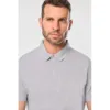 Polo col boutons pression manches courtes homme
