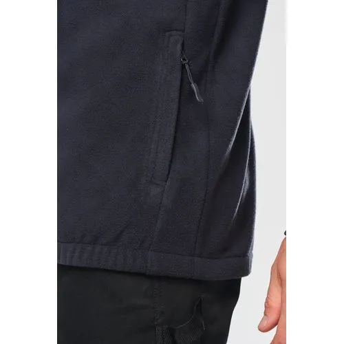 Veste polaire manches amovibles homme