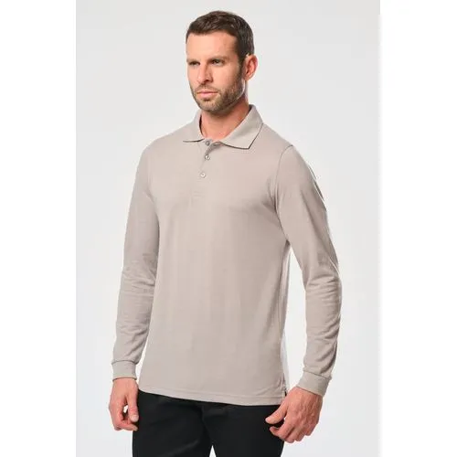 Polo manches longues homme