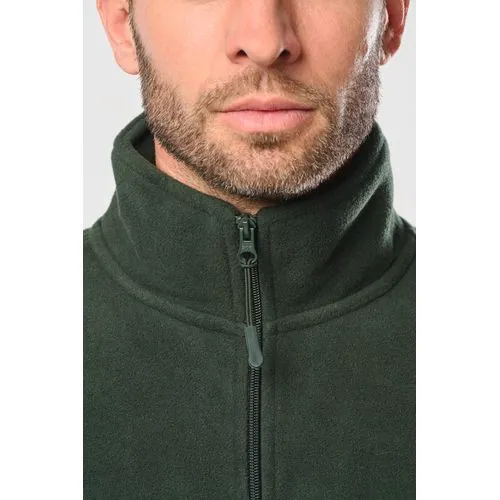 Veste micropolaire zippée homme