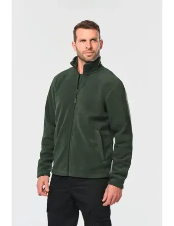 Veste micropolaire zippée homme