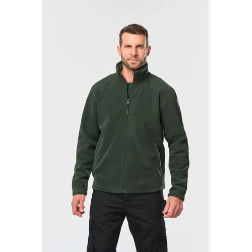 Veste micropolaire zippée homme