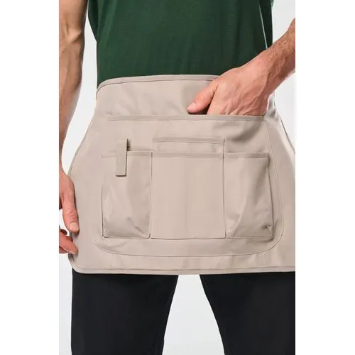 Tablier court de jardinage écoresponsable unisexe 2 Tablier court de jardinage écoresponsable unisexe