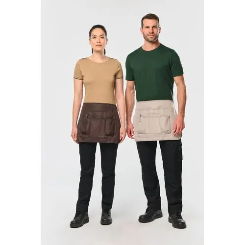 Tablier court de jardinage écoresponsable unisexe 11 Tablier court de jardinage écoresponsable unisexe