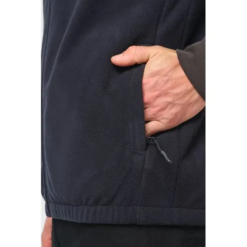 Veste polaire manches amovibles homme