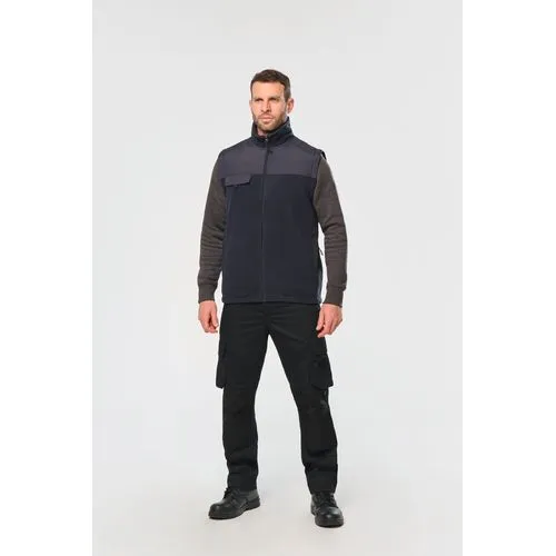 Veste polaire manches amovibles homme