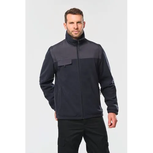 Veste polaire manches amovibles homme