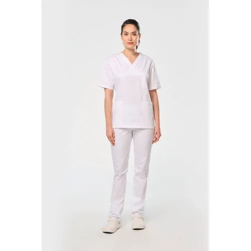 Tunique coton manches courtes unisexe