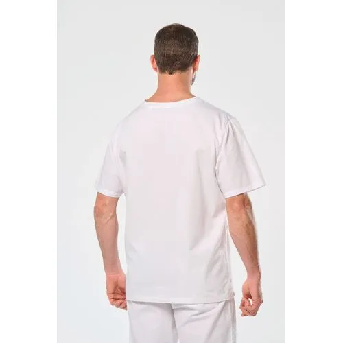 Tunique coton manches courtes unisexe