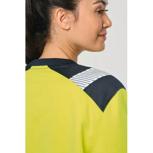 Sweat-shirt de sécurité recyclé col rond unisexe