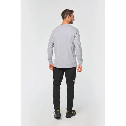 Pantalon stretch recyclé multipoches unisexe