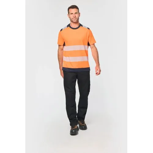 T-shirt de sécurité recyclé manches courtes unisexe