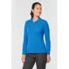 Polo manches longues femme