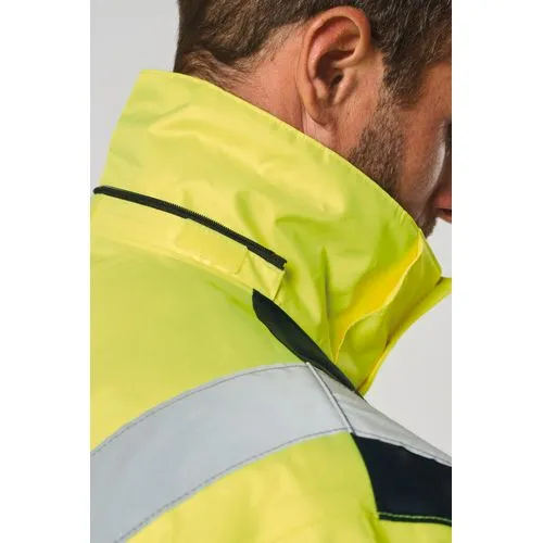 Parka de sécurité recyclée 4 en 1 unisexe