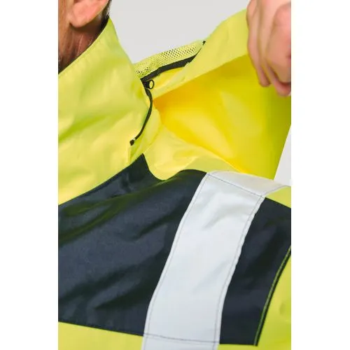 Parka de sécurité recyclée 4 en 1 unisexe