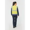 Gilet de sécurité haute visibilité recyclé avec zip unisexe 13 Gilet de sécurité haute visibilité recyclé avec zip unisexe