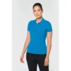 Polo manches courtes femme