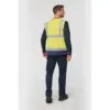 Gilet de sécurité haute visibilité recyclé avec zip unisexe 3 Gilet de sécurité haute visibilité recyclé avec zip unisexe