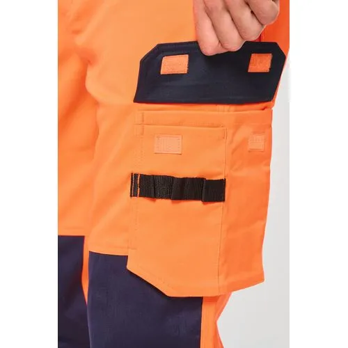 Pantalon de sécurité recyclé multipoches unisexe