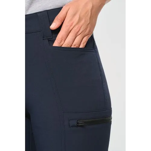 Pantalon recyclé stretch femme