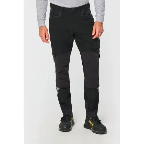 Pantalon léger stretch recyclé multipoches unisexe