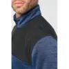 Veste recyclée en polytricot homme