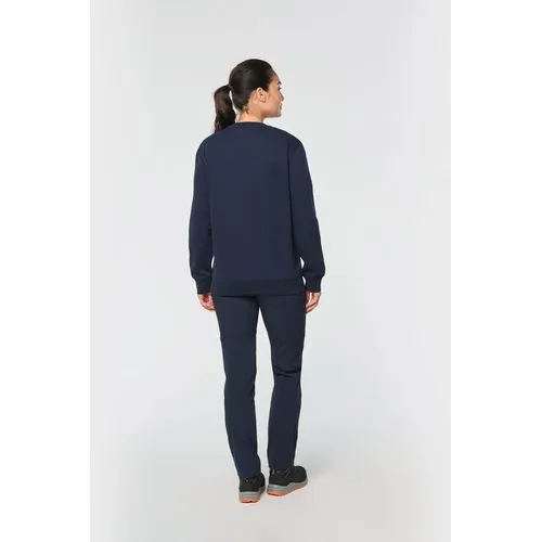 Sweat-shirt Day To Day zip poche contrastée unisexe