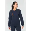 Sweat-shirt Day To Day zip poche contrastée unisexe