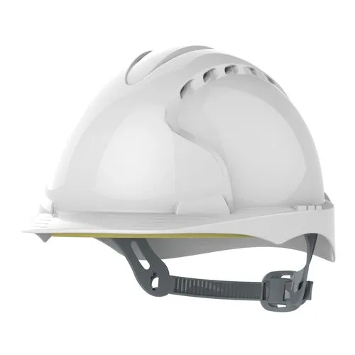 Casque de sécurité EVO®2 ventilé, serrage glissière blanc 1 Casque de sécurité EVO®2 ventilé, serrage glissière