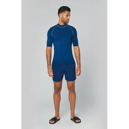 T-shirt technique à manches courtes avec protection anti-UV unisexe