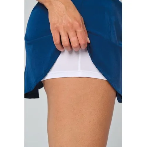 Jupe de padel avec short intégré