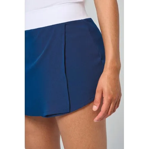 Jupe de padel avec short intégré