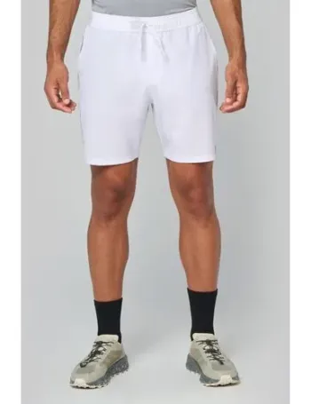 Short de padel bicolore homme