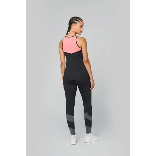 Legging de padel bicolore femme