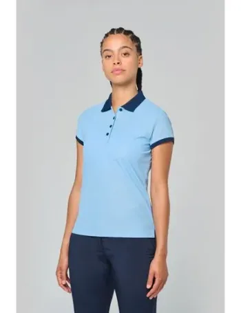 Polo piqué performance femme