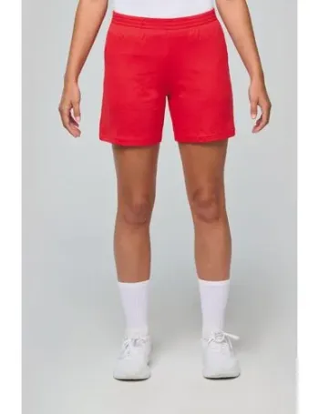 Short jersey sport femme