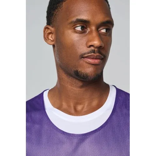 Chasuble réversible multisports unisexe