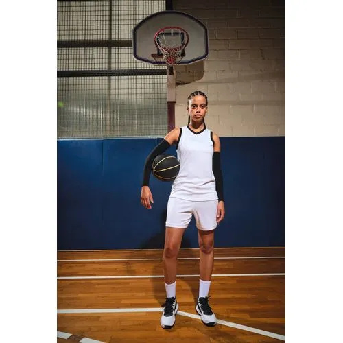 Maillot de basket-ball femme 8 Manchon de sport sans couture unisexe