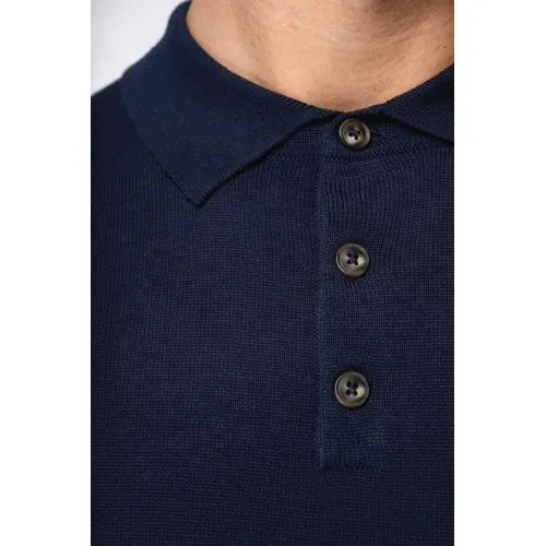 Polo écoresponsable en maille homme