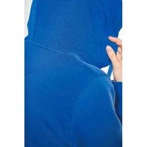 Sweat-shirt écoresponsable zippé à capuche femme