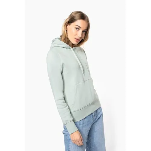 Sweat-shirt écoresponsable à capuche femme