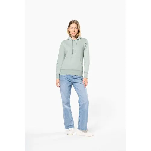 Sweat-shirt écoresponsable à capuche femme