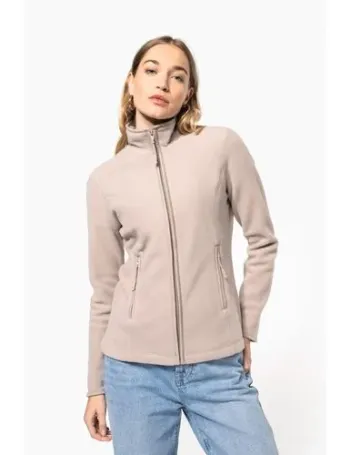 Veste micropolaire zippée femme