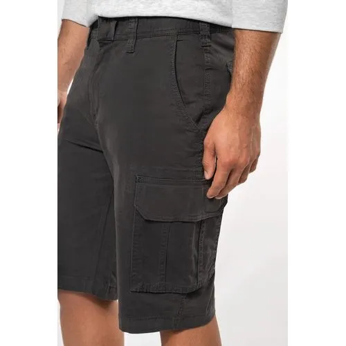 Bermuda multipoches homme