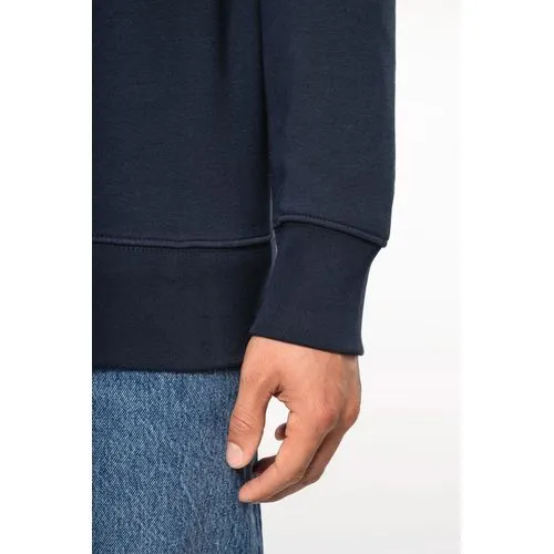 Sweat-shirt col zippé homme