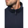 Sweat-shirt col zippé homme