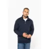 Sweat-shirt col zippé homme